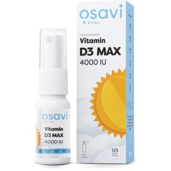 Vitamin D3 Oral Spray MAX 4000IU 12.5 ml Osavi