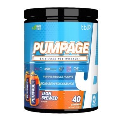 Pre-Workout Pumpage Iron Brewed 400g Trained by JP