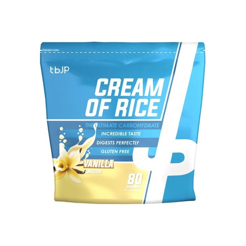 Cream of Rice Vanilla Carbohydrates 2000g Trained by JP