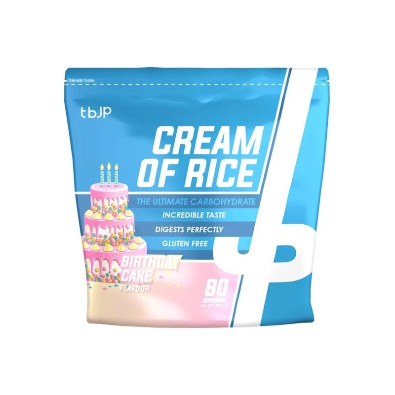 Cream of Rice Birthday Cake Carbohydrates 2000g Trained by JP