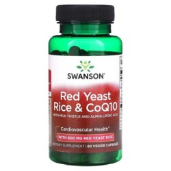 Red Yeast Rice & CoQ10 60 vcaps Swanson