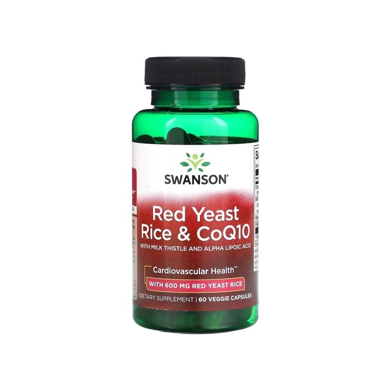 Red Yeast Rice & CoQ10 60 vcaps Swanson