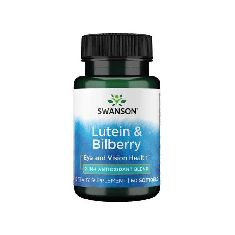 Lutein & Bilberry 60 Softgels Swanson