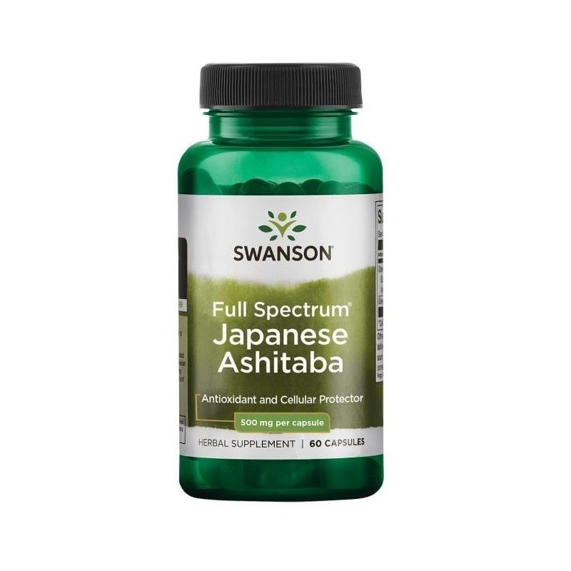 Full Spectrum Japanese Ashitaba, 500mg 60 caps Swanson