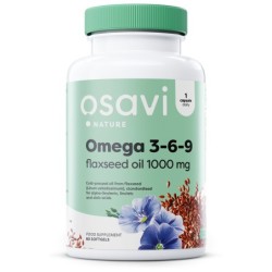 Omega 3-6-9 Flaxseed Oil 1000mg 60 softgels Osavi