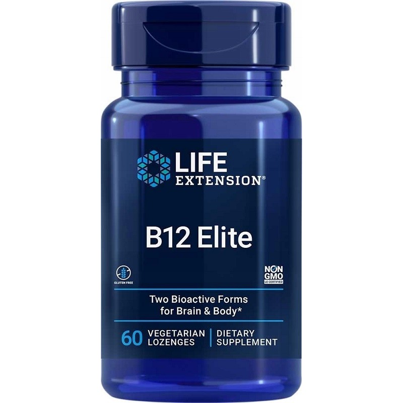 B12 Elite 60 vegetarian lozenges Life Extension
