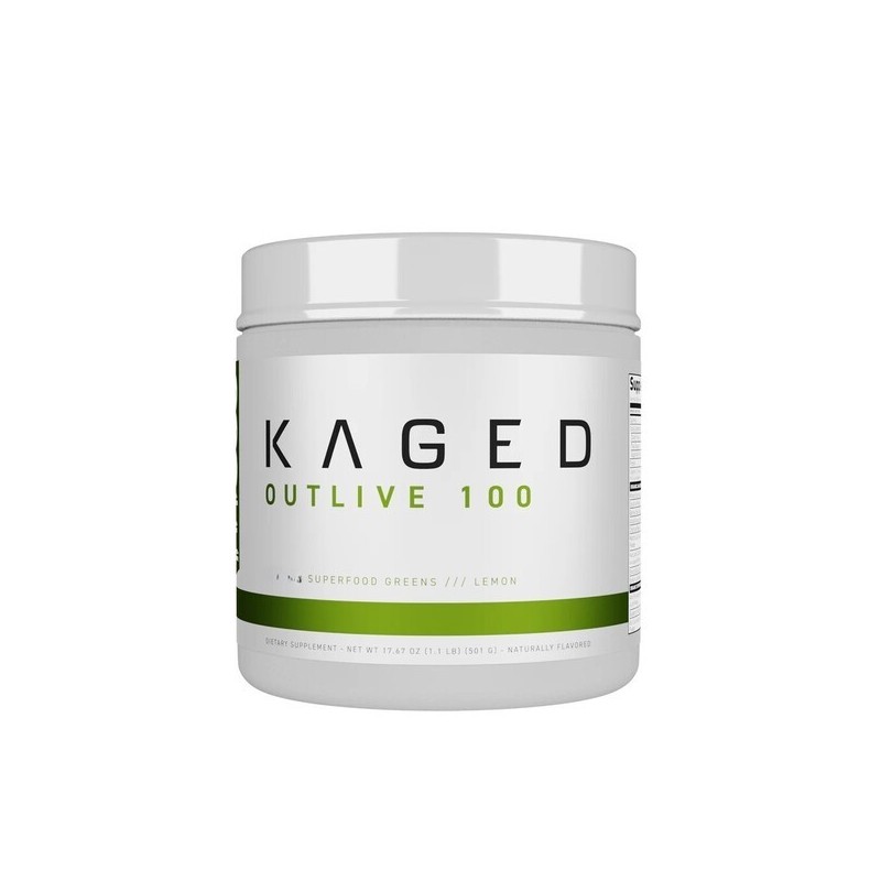 Outlive 100 Lemon 501g Kaged Muscle