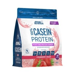 100% Casein Protein Strawberry Cream 900g Applied Nutrition