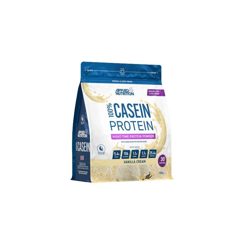 100% Casein Protein Vanilla Cream 900g Applied Nutrition