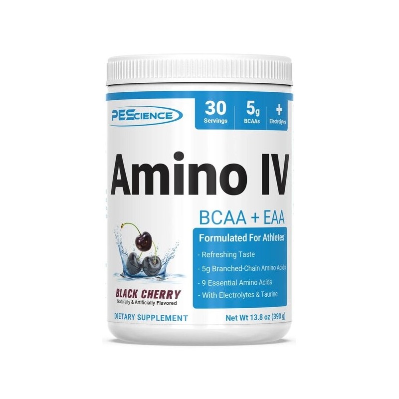 Amino IV Black Cherry 390g PEScience