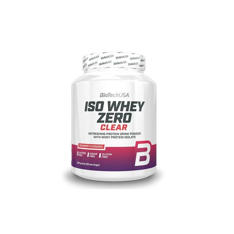 Iso Whey Zero Clear Red Berry 500g BioTechUSA