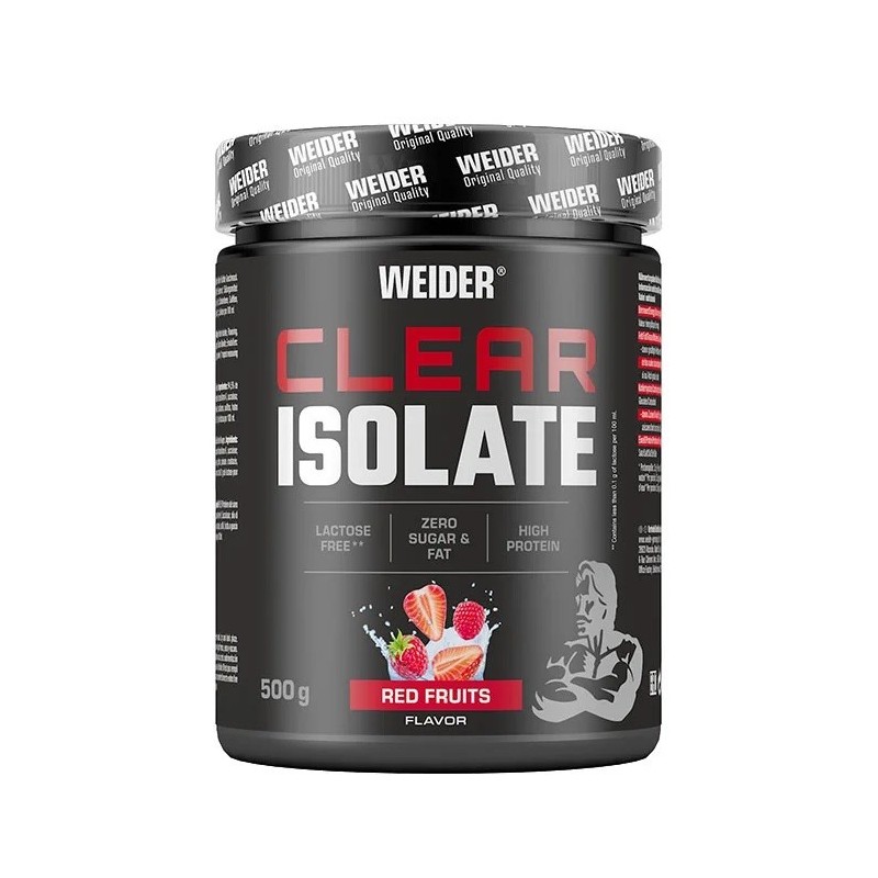 Clear Izolat Smak Czerwone Owoce 500g Weider