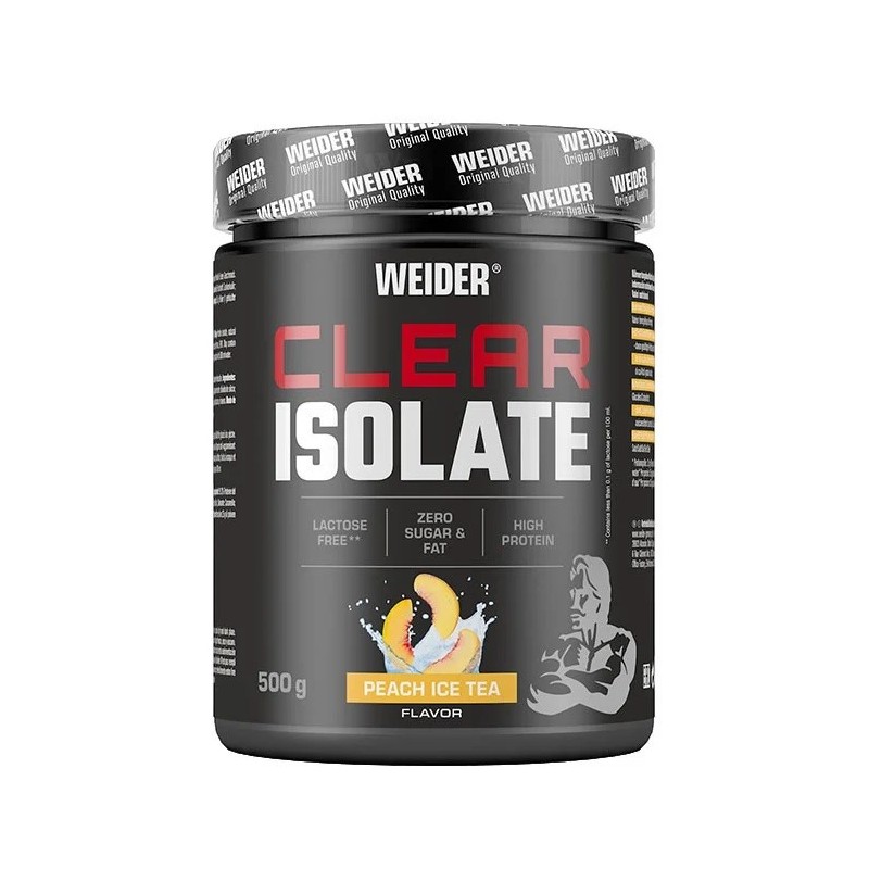 Clear Izolat Smak mrożona herbata brzoskwiniowa 500g Weidera