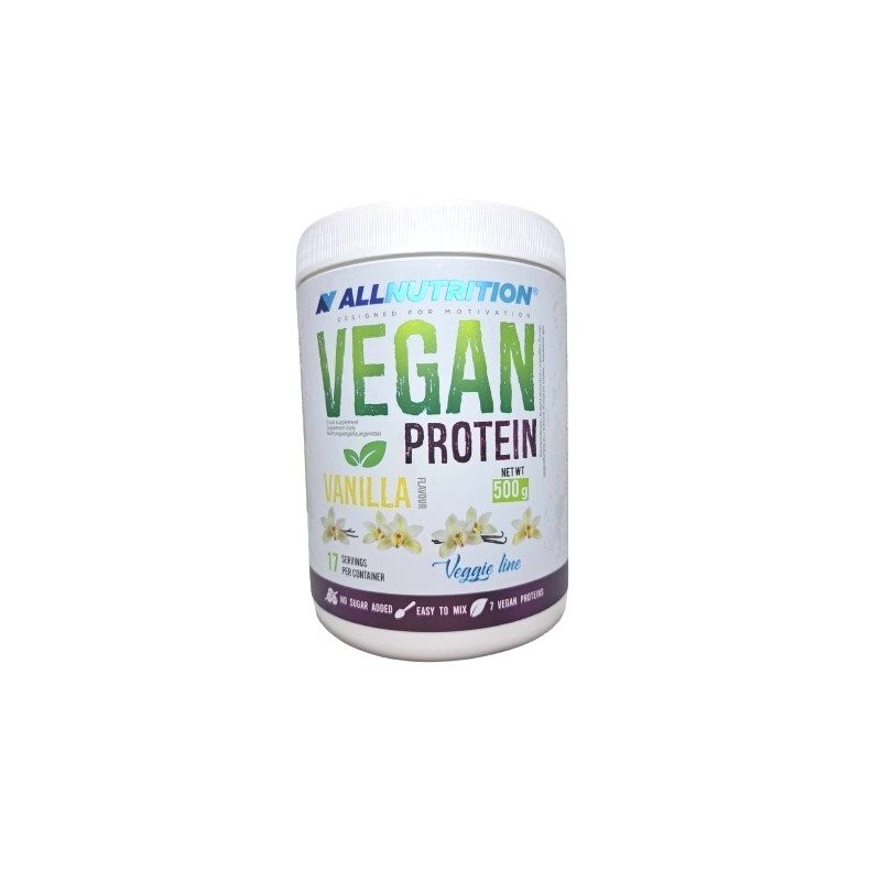 Vegan Protein Vanilla 500g Allnutrition