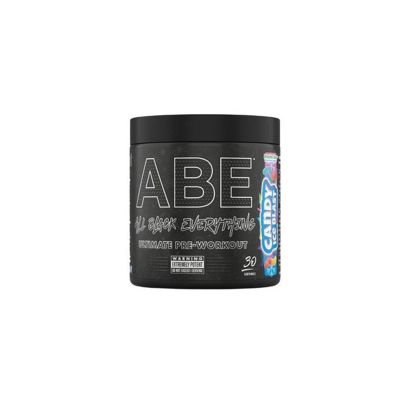 ABE - All Black Everything, Wybuchowy Cukierek Lodowy (Przedtreningówka) 375g Applied Nutrition