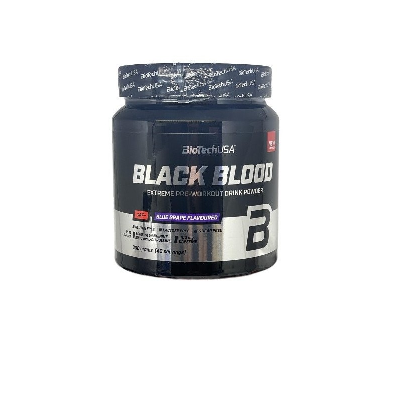 Black Blood CAF+ Blue Grape 300g BioTechUSA