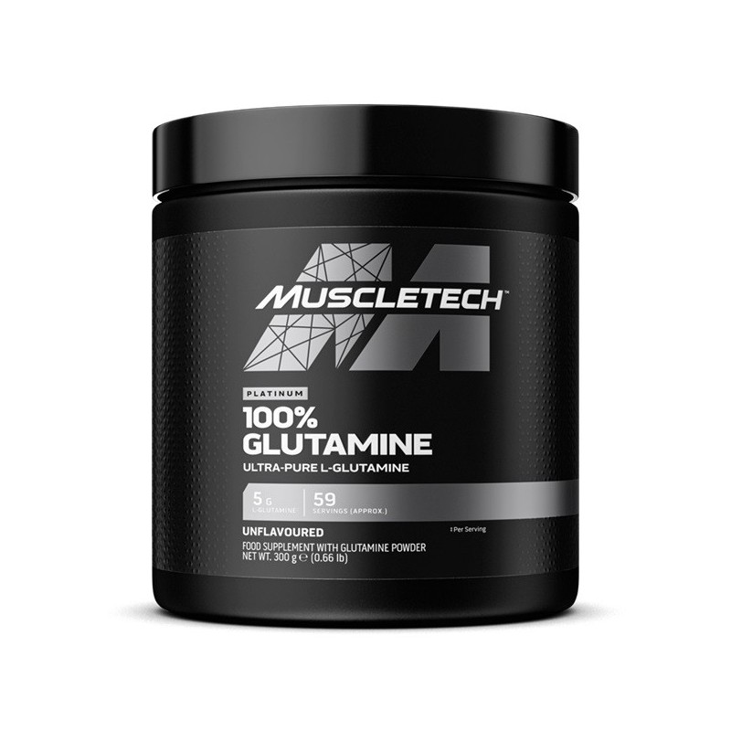 Platinum 100% Glutamina 300g MuscleTech