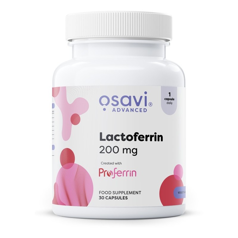 Lactoferrin 200mg 30 caps Osavi