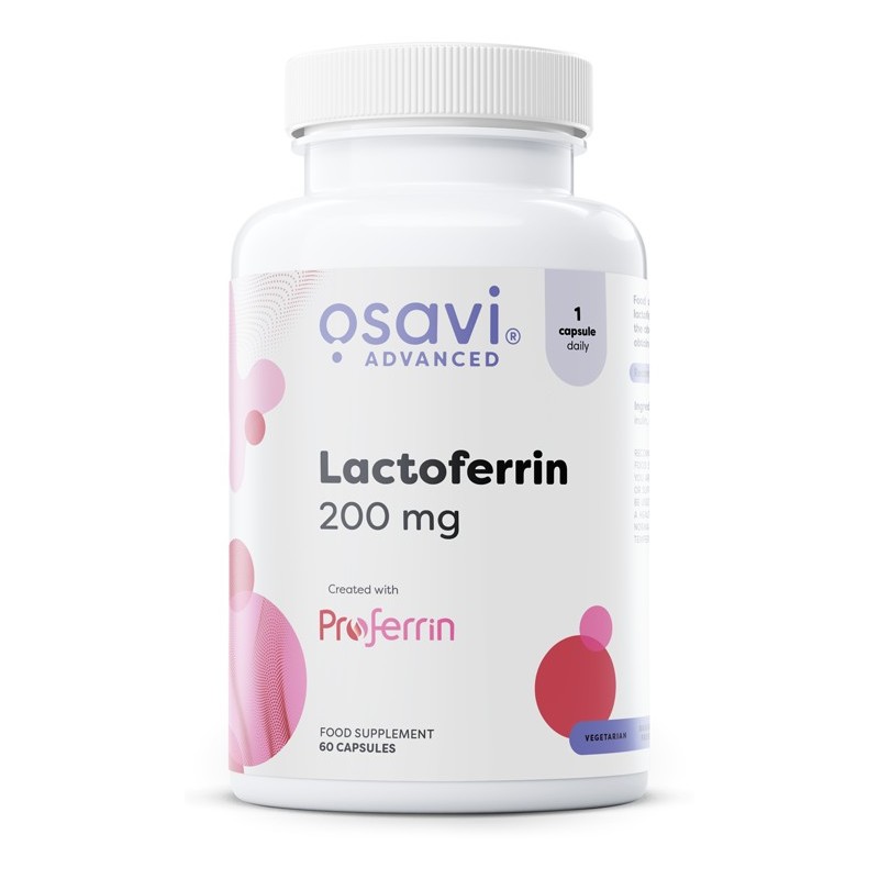 Laktoferryna 200 mg 60 kapsułek Osavi