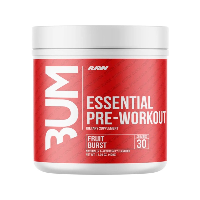 CBUM Essential Przedtreningówka Owocowa Eksplozja 408g Raw Nutrition