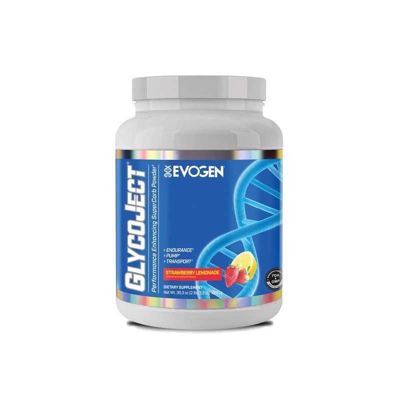 GlycoJect Strawberry Lemonade 1000g Evogen