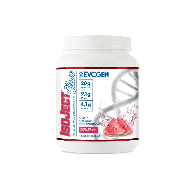 IsoJect Clear Watermelon 520g Evogen