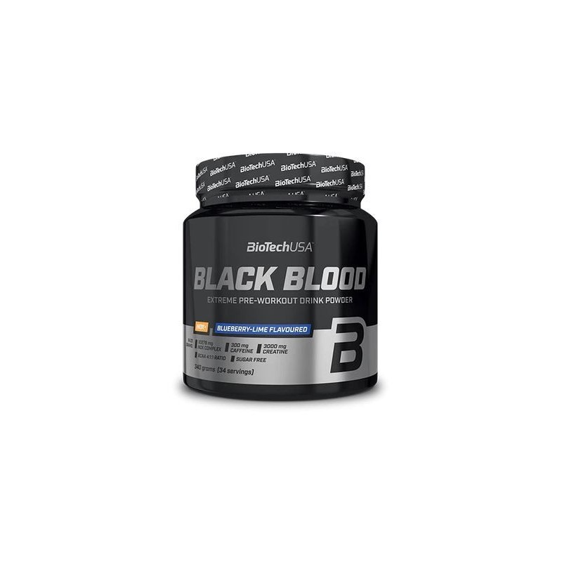 Black Blood NOX+ Blueberry-Lime 340g BioTechUSA