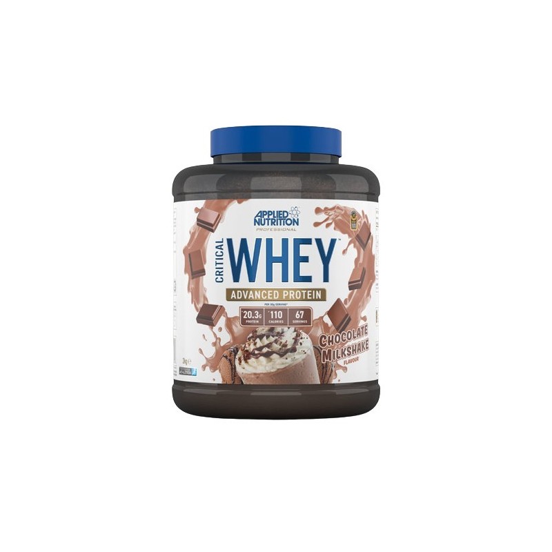 Critical Whey, Chocolate Milkshake 2000g Applied Nutrition