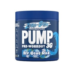 Pump 3G Pre-Workout (Zero Stimulant), Icy Blue Raz 375g Applied Nutrition