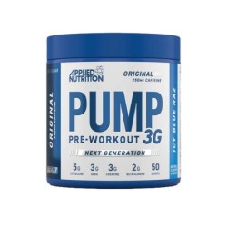 Pump 3G Pre-Workout, Icy Blue Raz 375g Applied Nutrition