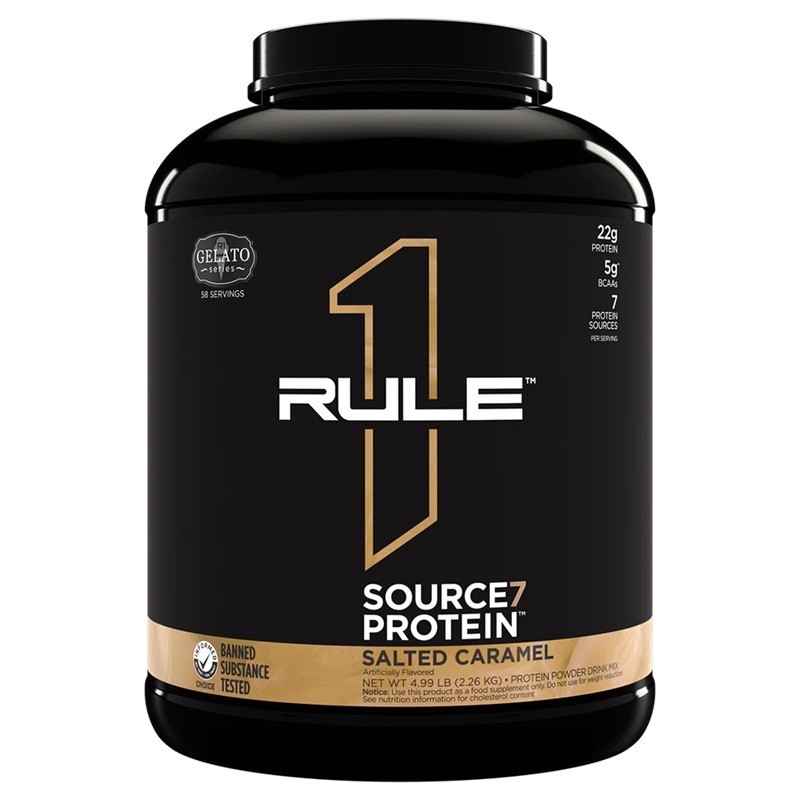 Source7 Protein Smak Solony Karmel Gelato 2260g Rule One