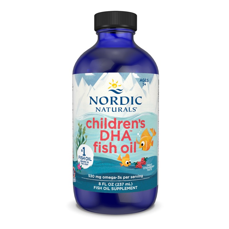 Children's DHA 530mg Omega-3 Strawberry 237ml Nordic Naturals