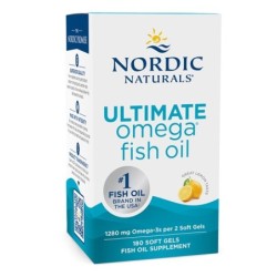 Ultimate Omega 1280mg Lemon 180 softgels Nordic Naturals