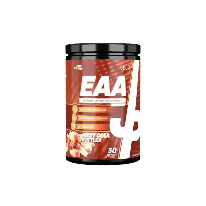 EAA + Hydration Fizzy Cola Bottles 300g Trained by JP