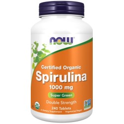 Spirulina 1000mg 240 tab. NOW Foods