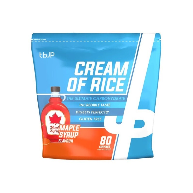 Cream of Rice Maple Syrup Carbohydrates 2000g Trained by JP