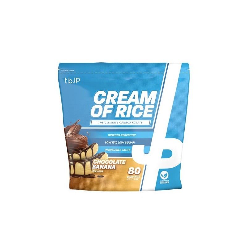 Cream of Rice Chocolate Banana 2000g Trained by JP