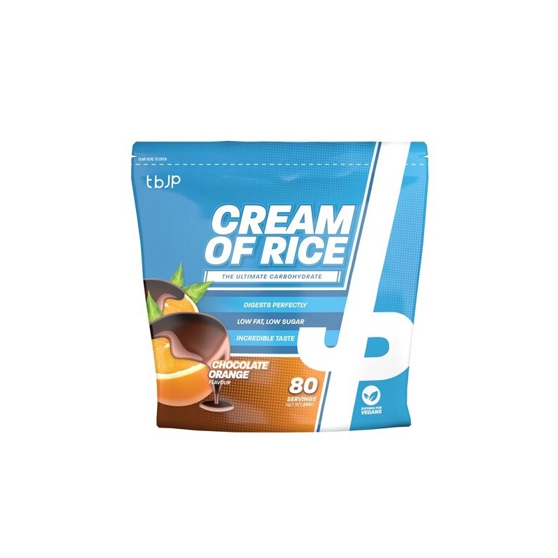 Cream of Rice Chocolate Orange 2000g Trained by JP