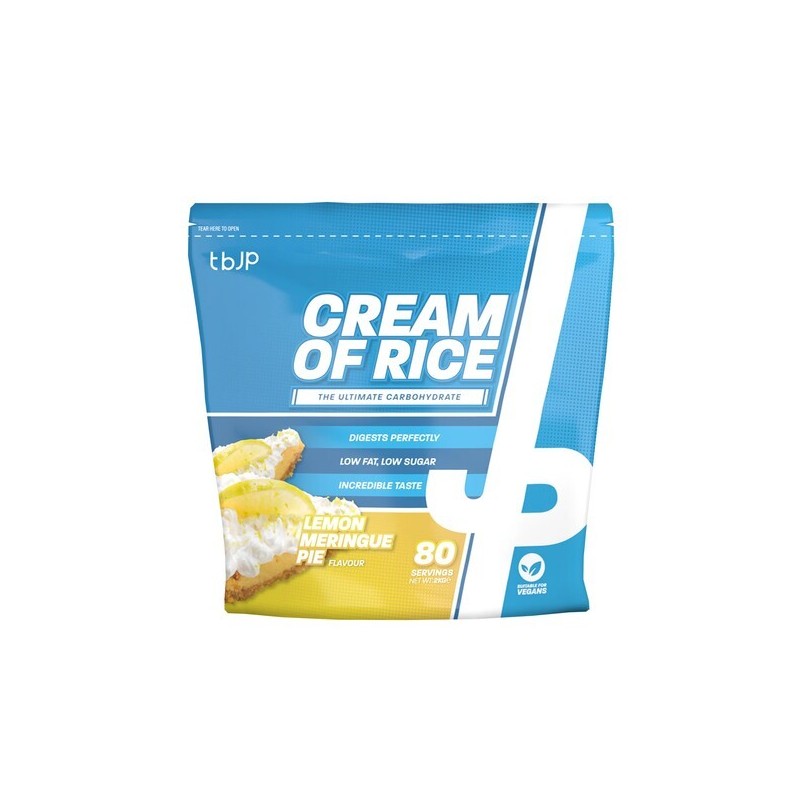 Krem ryżowy cytrynowy placek bezowy 2000g Trained by JP