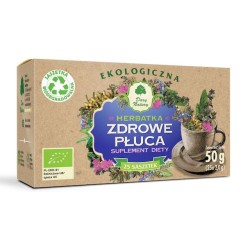 Herbatka Zdrowe Płuca BIO (25 x 2 g) 50g Dary Natury