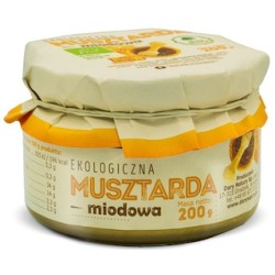 Musztarda Miodowa BIO 200g Dary Natury