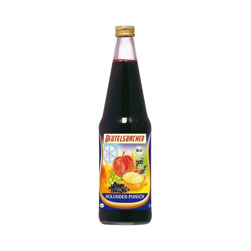 Organic Mulled Wine Non-Alcoholic Apple - Orange - Elderberry 700ml Beutelsbacher