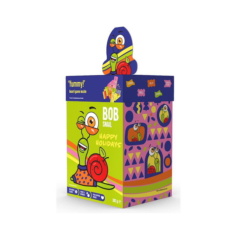 Christmas Set - Snacks & Gaming Board 382g Bob Snail