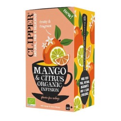 Organic Mango & Citrus Tea 36g Clipper