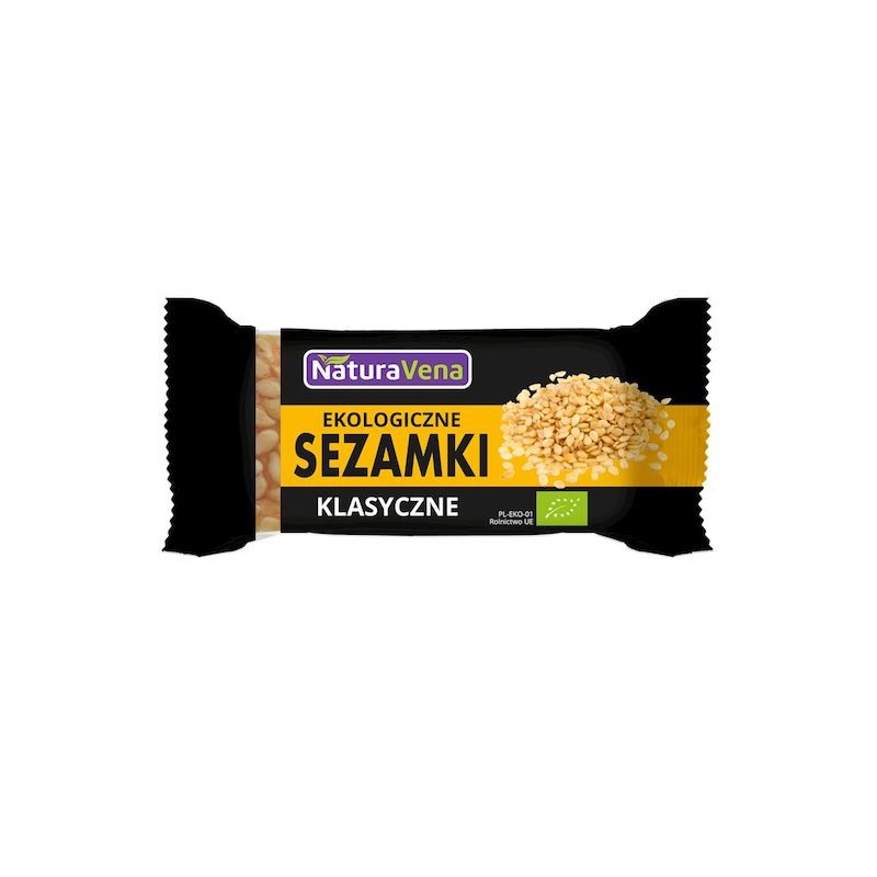 Organic Sesame Bar 27g NaturaVena