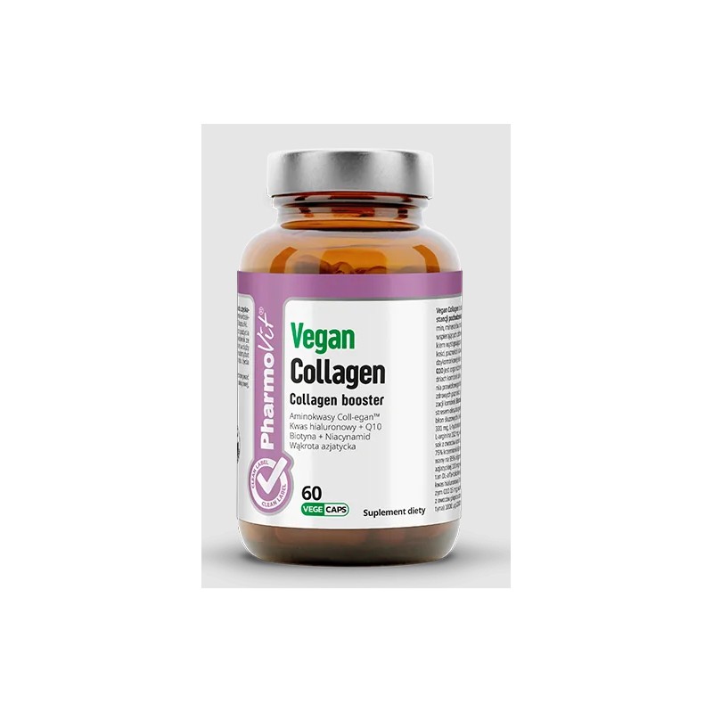 Collagen Booster Vegan Bezglutenowy 60 Kapsułek Pharmovit (Clean Label)