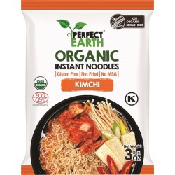 Organic Gluten-Free Instant Noodles Kimchi 85g Perfect Earth