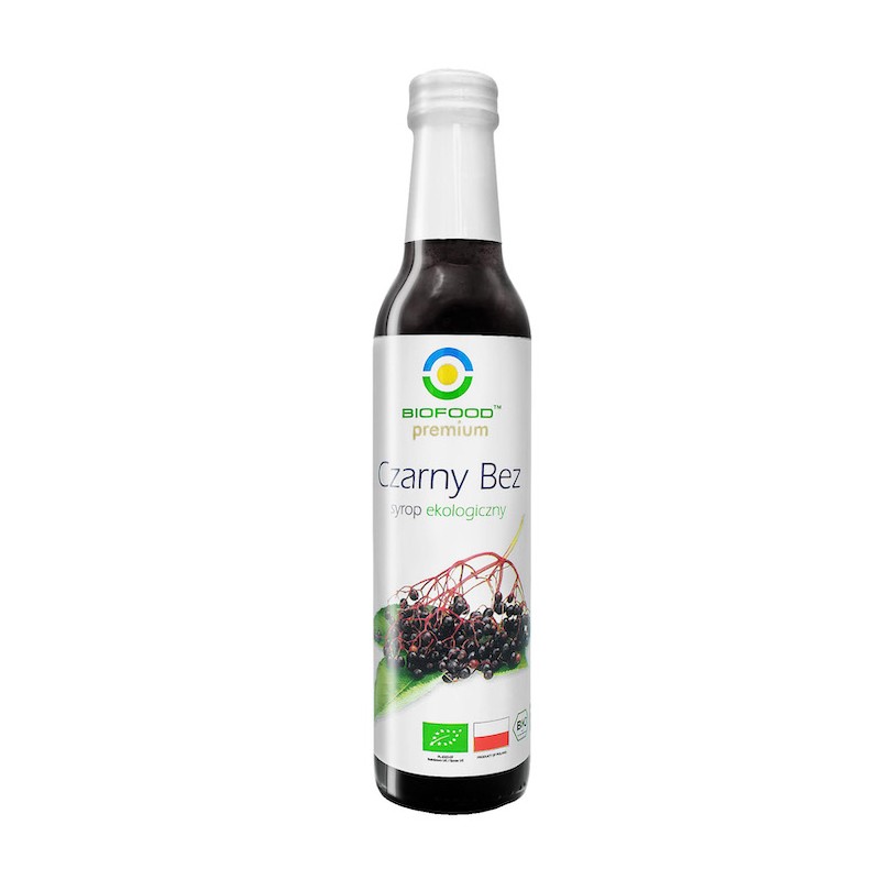 Syrop z Czarnego Bzu BIO 250ml Bio Food