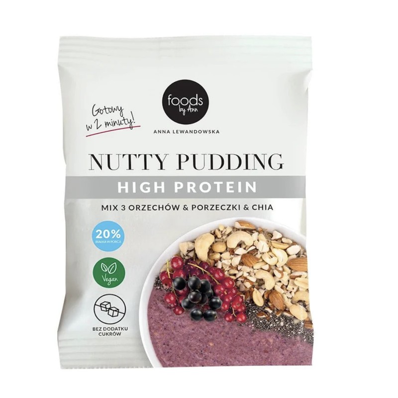 Nutty Pudding mix of 3 nuts, Currant & Chia 50g Foods By Ann