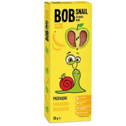 Gluten-Free Fruit Rolls Apple - Banana No Sugar 30g Bob Snail